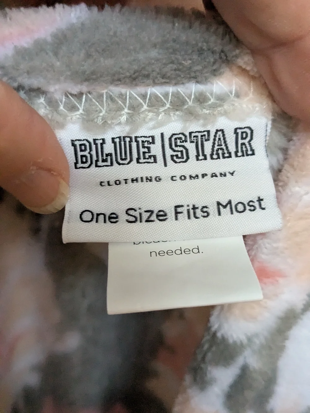Blue Star Deluxe Plush Cuddle Shower Wrap
